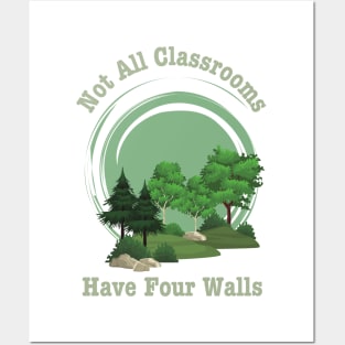 Not All Classrooms Have Four Walls-Homeschool Posters and Art